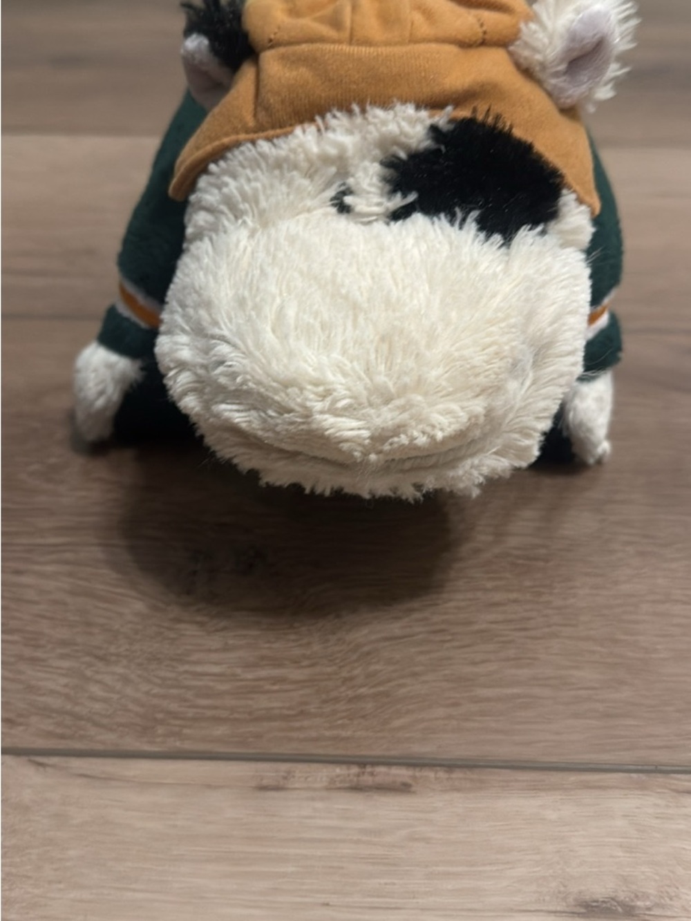 Pillow pals dream lite Green Bay PackerCow